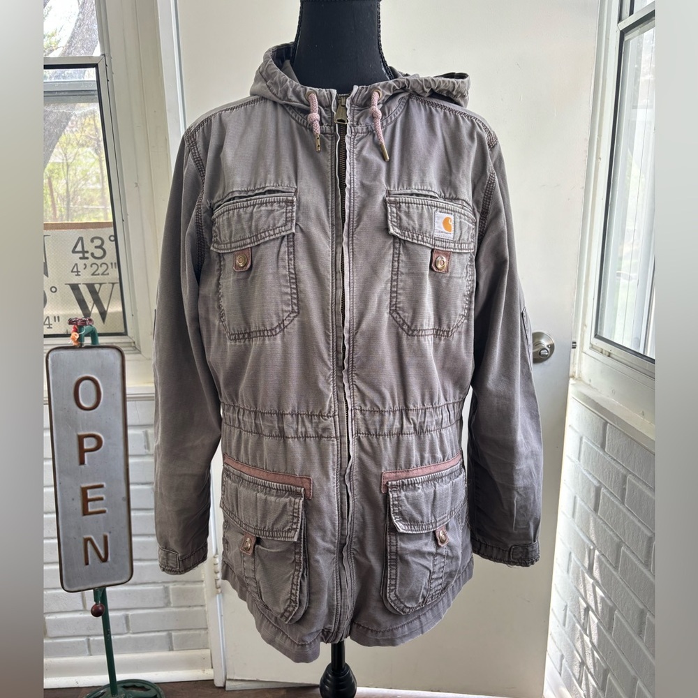 Carhartt El Paso Utility Jacket‎ medium transitional winter equestrian travel
